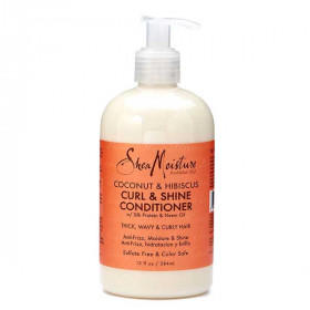 Shea Moisture Coconut & Hibiscus Curl & Shine Conditioner 12oz Shea Moisture Coconut & Hibiscus Curl & Shine Conditioner 12oz